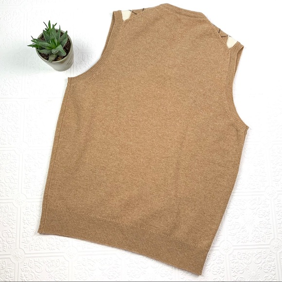 Vintage Family Britches Argyle Lambswool Vest SZ L - Picture 5 of 5